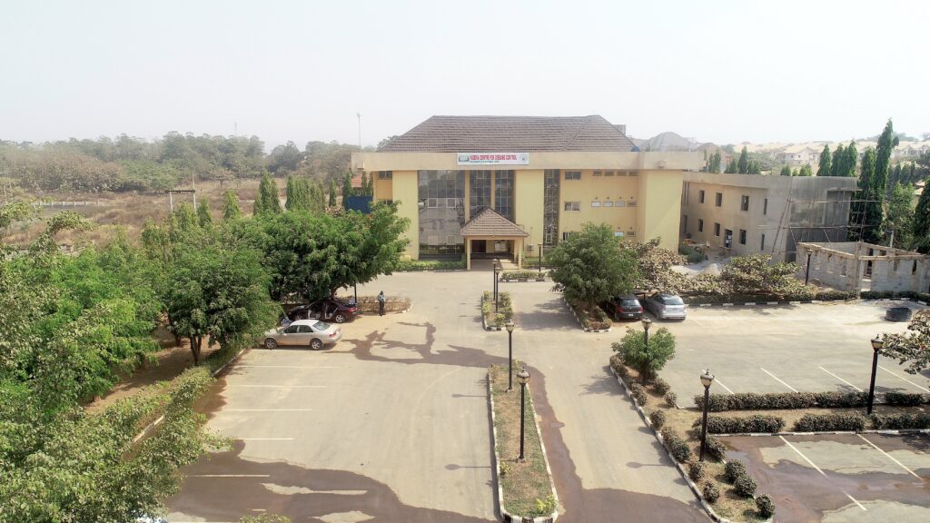 Image showing the building of the Nigeria Centre for Disease Control in Abuja