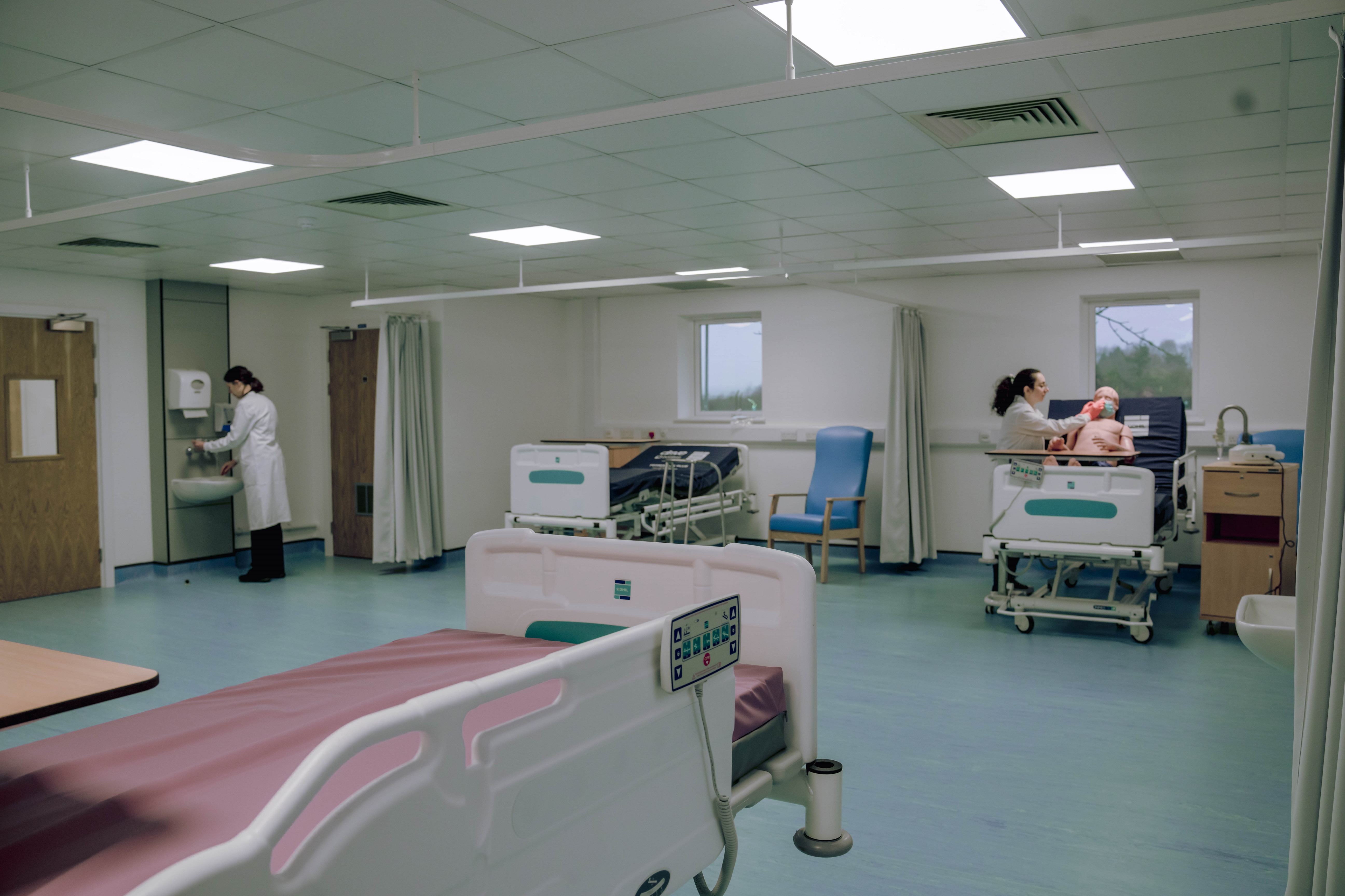 Photo of Porton down hospital ward